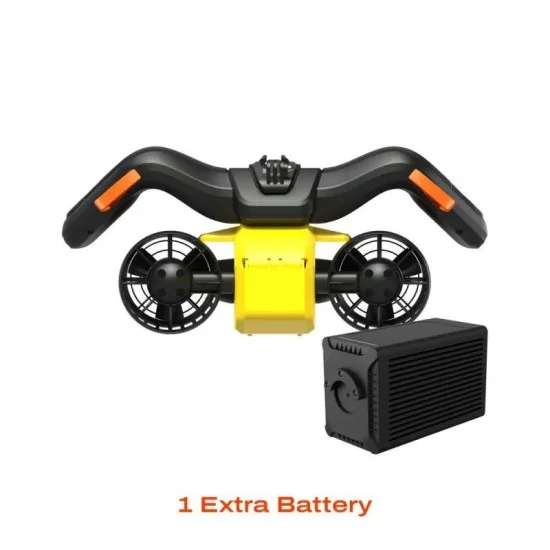 Lefeet seagull c1 - most versatile modular water scooter - Black Yellow